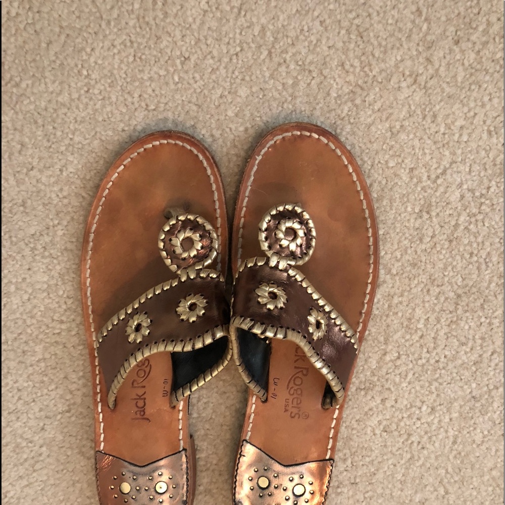 Jack Rogers Palm Beach Sandals Size 10